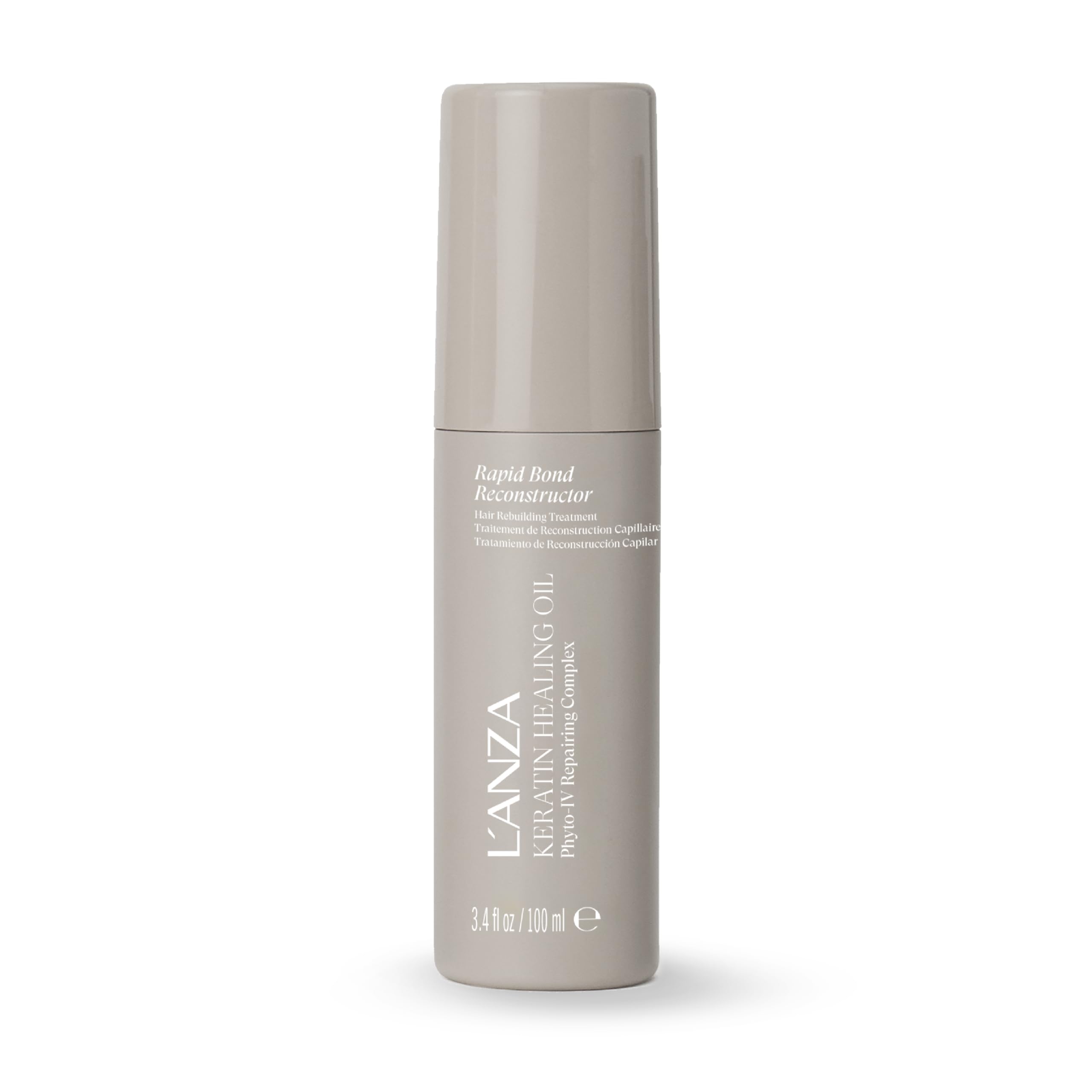 L'ANZA Rapid Bond Reconstructor - Keratin Healing Oil Hair Care Bond Repair Treatment, Phyto IV Complex Hair Repair Treatment for Damaged Hair & Dry Hair, Vegan Hair & Split End Repair Serum (100ml)