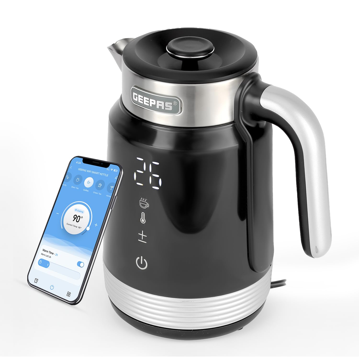 GEEPAS Digital Electric Kettle...