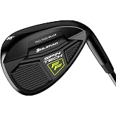 Orlimar Spin Tech FF, Full Face Golf Wedge Set or Individual Wedges | Right / Left Handed, 52/56/60/64 Degree, Versatile Sole, Black, Copper or Rainbow PVD Finish, Laser Engraved Face, for Men