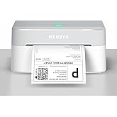 MUNBYN Bluetooth Thermal Label Printer, Wireless 4x6 Shipping Label Printer | Work for Small Business, Compatible with Android, iPhone, Windows, Mac, Chromebook, Print Width 1.57"-4.25"