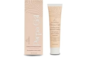 ELOMORA PerpaGel – Soothing Gel for Period Cramps, PMS & Menstrual Discomfort, Fast-Absorbing Botanical Formula, Premium Ligh