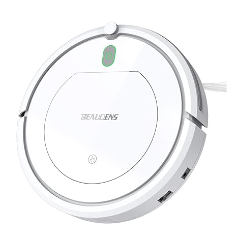 Beaudens Robot Vacuum Cleaner With Slim Design Tangle Free For Pet Hair And Long Hair Automatic Planing For Home Tile Hardwood Floors And Low Pile #vacuum #for #hardwood #floors #and #rugs