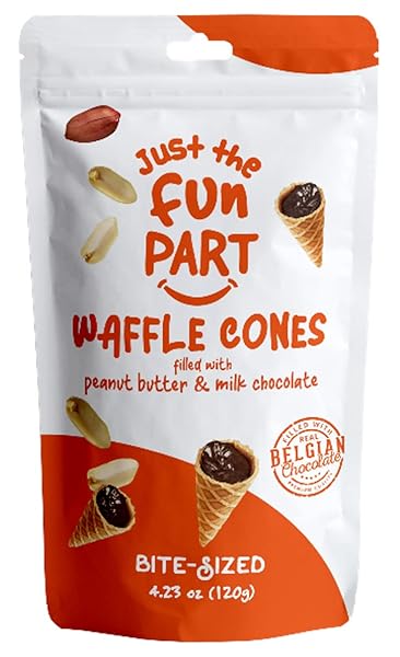 JUST THE FUN PART, BITE-SIZE CRISPY MINI WAFFLE...