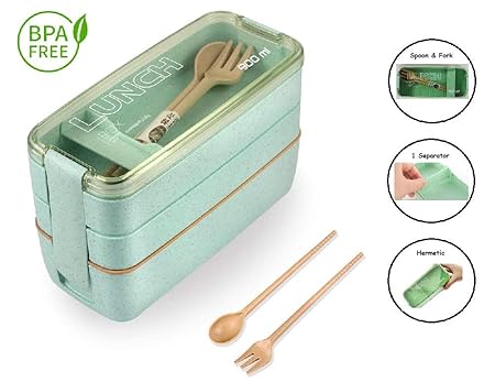 Tuppers Ecologicos con Compartimentos ♻ Bento Box con ...