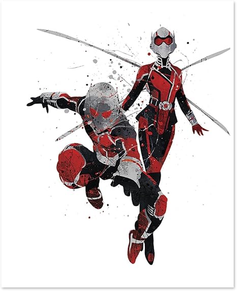 Amazon De Pgbureau Ameisenmann Und Die Wespe Wandkunst Heimdekoration Posterdruck