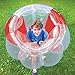 Holleyweb Inflatable 4' Wearable Buddy Bumper Zorb Balls Heavy Duty Durable PVC Viny Bubble Soccer Outdoor Game (Only one,Red)