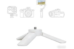 Mini Tripod for DJI OSMO Pocket 3 & 2,Portable Lightweight Tabletop Stand with Comfortable Grip,Selfie Stick & Mount for DJI 