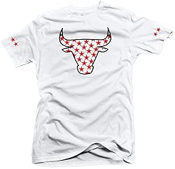 Jordan Retro 6 Carmine Match Tees - Bull Star White