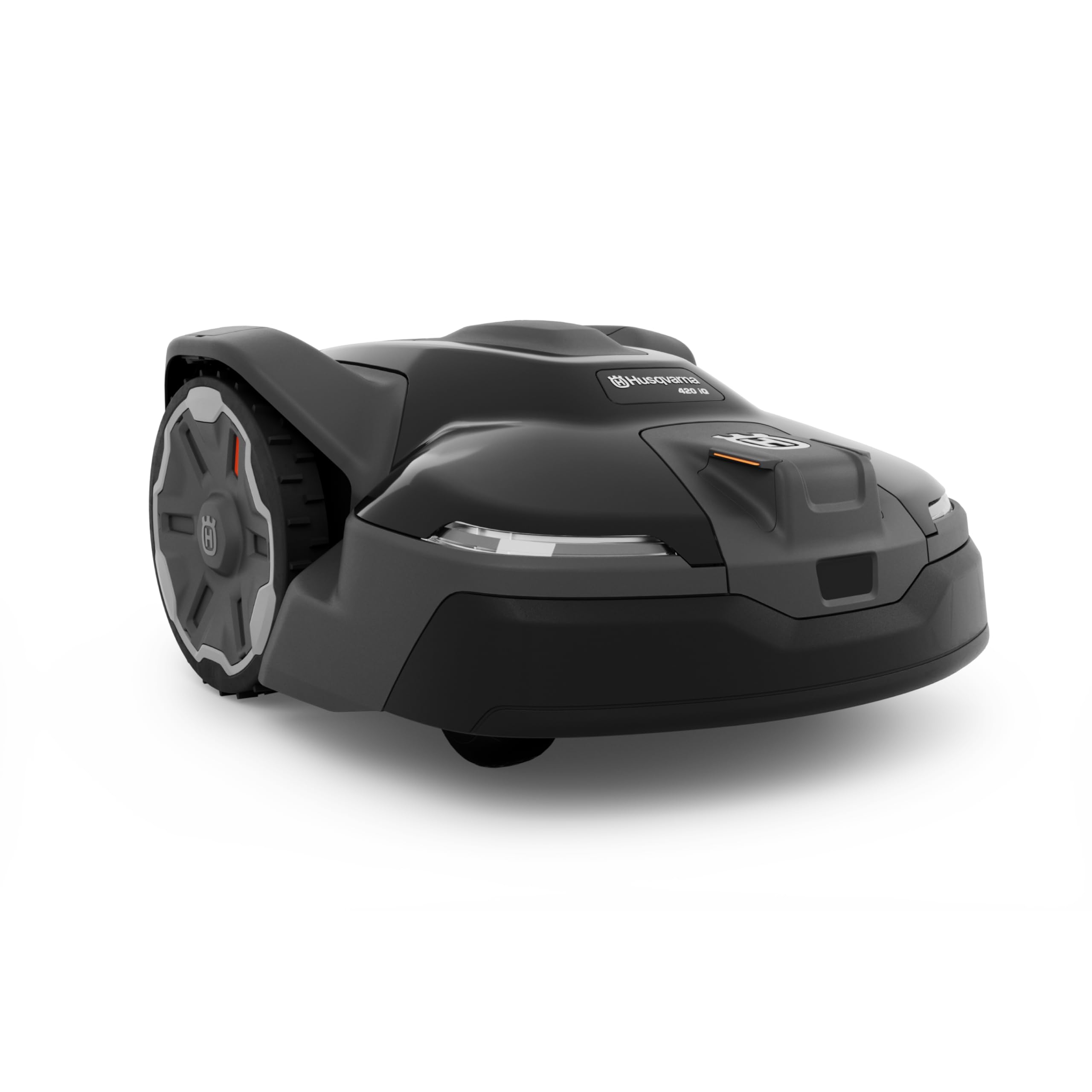 Photo 1 of ***I DON'T KNOW IF IT WORKS, I DON'T KNOW IF ANY PARTS ARE MISSING*** Husqvarna 420iQ Automower Robotic Mower, 1 Acre Mowing Capacity, Wire Free Robot Lawn Mower with Charging Station, RS1 EPOS Reference Station and Replacement Blades