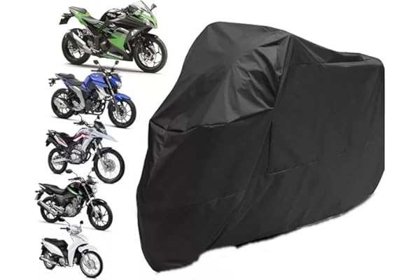 Capa de Cobrir Moto em Couro Protetora Impermeável Anti-uv (FAZER 250)