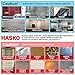 HASKO accessories - Powerful Vacuum Suction Cup Towel Ring - Towel Holder SUS304 Stainless Steel - Organizer for Bathroom & Kitchen Storage - Can be Mounted on Any Smooth Flat Surface (Chrome)
