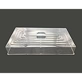 RooTrimmer 10 Pcs Humidity Dome, Plastic Clear Seed Starter Dome 1020 Tray Covers Humidifying and Insulating for Greenhouse Germination and Garden Growing (21.5"×11.5", 3.15" Height, 10-Pack)