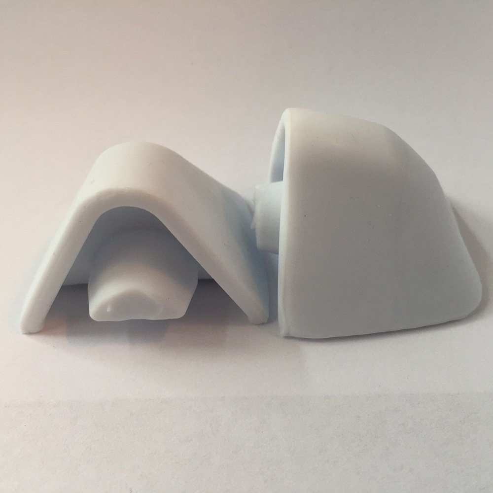 66 Inch Collapsible Threshold Water Dam with Round End Caps