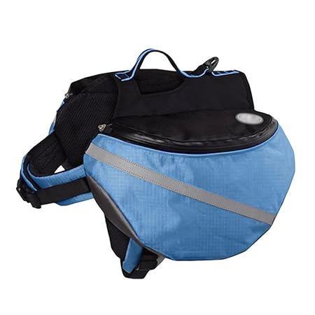 YiJee Haustier Rucksack Hund Satteltasche Hunde Harness Tasche Fuer Outdoor Wandern Camping