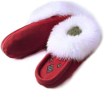 fleece lined moccasins