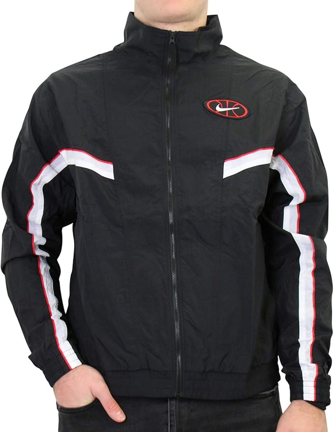 nike throwback woven jacket