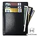 RFID Men's Slim Front Pocket Minimalist Blocking Leather Wallet Card Holder