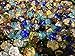 Czech Glass Pressed Flower Cup Bead Mix 100 pc