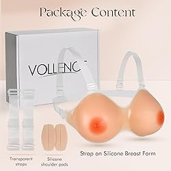 Vollence DD Cup Silicone Breast Forms with