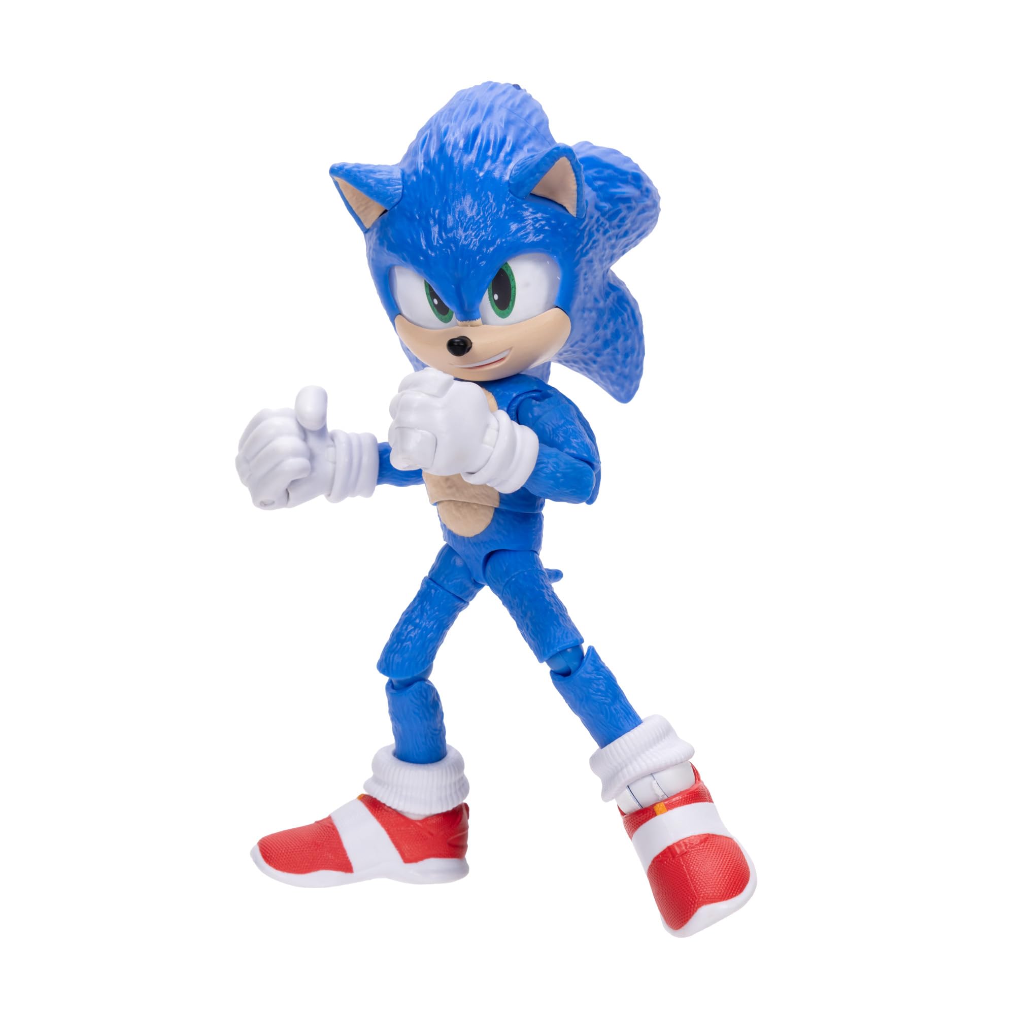 Sonic 3 Movie Action Figures 5-Inch Sonic Collector Toy Figure, Highly Articulated for Boys Girls - Officially Licensed Sonic The Hedgehog 3 Movie Product