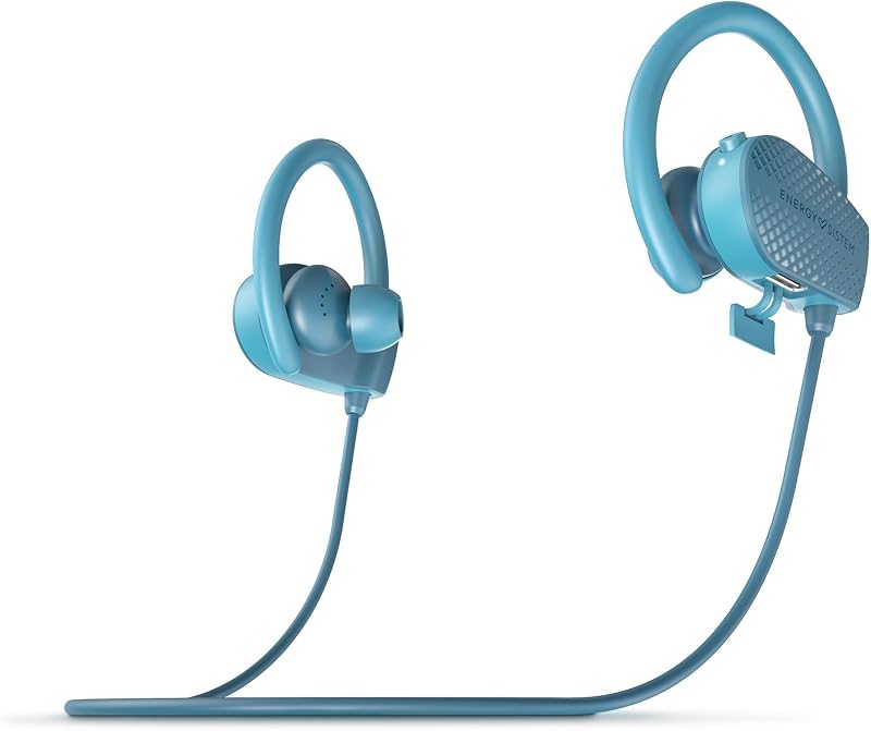 Auriculares Bluetooth Sport 1+ Ocean (Bluetooth 5.1, Assistente de Voz, Secure-Fit, À prova de suor)