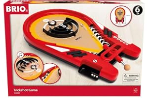 BRIO 34080 Trickshot Game | Classic Pinball Game for Ages 6+