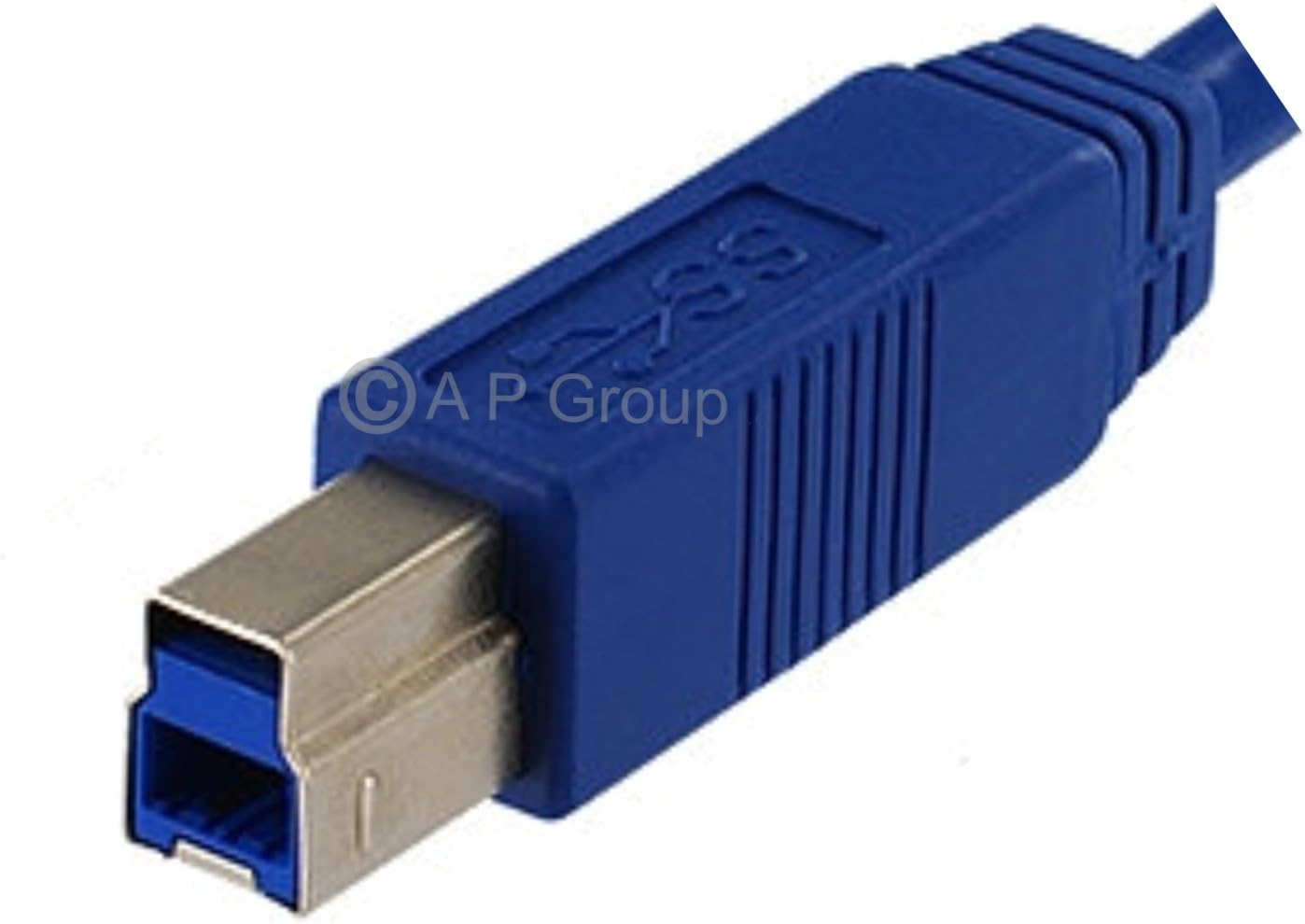 rhinocables USB 3.0 Printer Cable - A Male to B Lead, Blue, 1m - Image 5