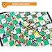 KingMade Magnetic Snakes and Ladders Game Set - Portable with Built-in Storage Board Game for All Ages (10 Inches) | Interesting Gift for Kids and Adult