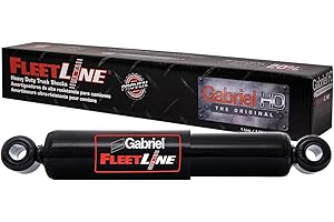 Gabriel 85000 Fleetline Heavy Duty Rear Shock Absorbers for Hendrickson Intraax and Vantraax Trailer Air Suspensions, Replaces OEM# A-20002, B-23013, B-23566, B-24088 (1 Pack)