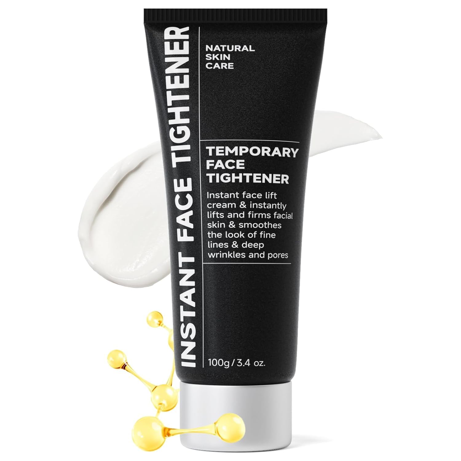 Photo 1 of HUSPUR Face Tightener, Instant Face Lift Cream, Temporary Instant Wrinkle Filler for Skin Tightening and Lifting Cream Daily Moisturizer for Women Men, 100ml