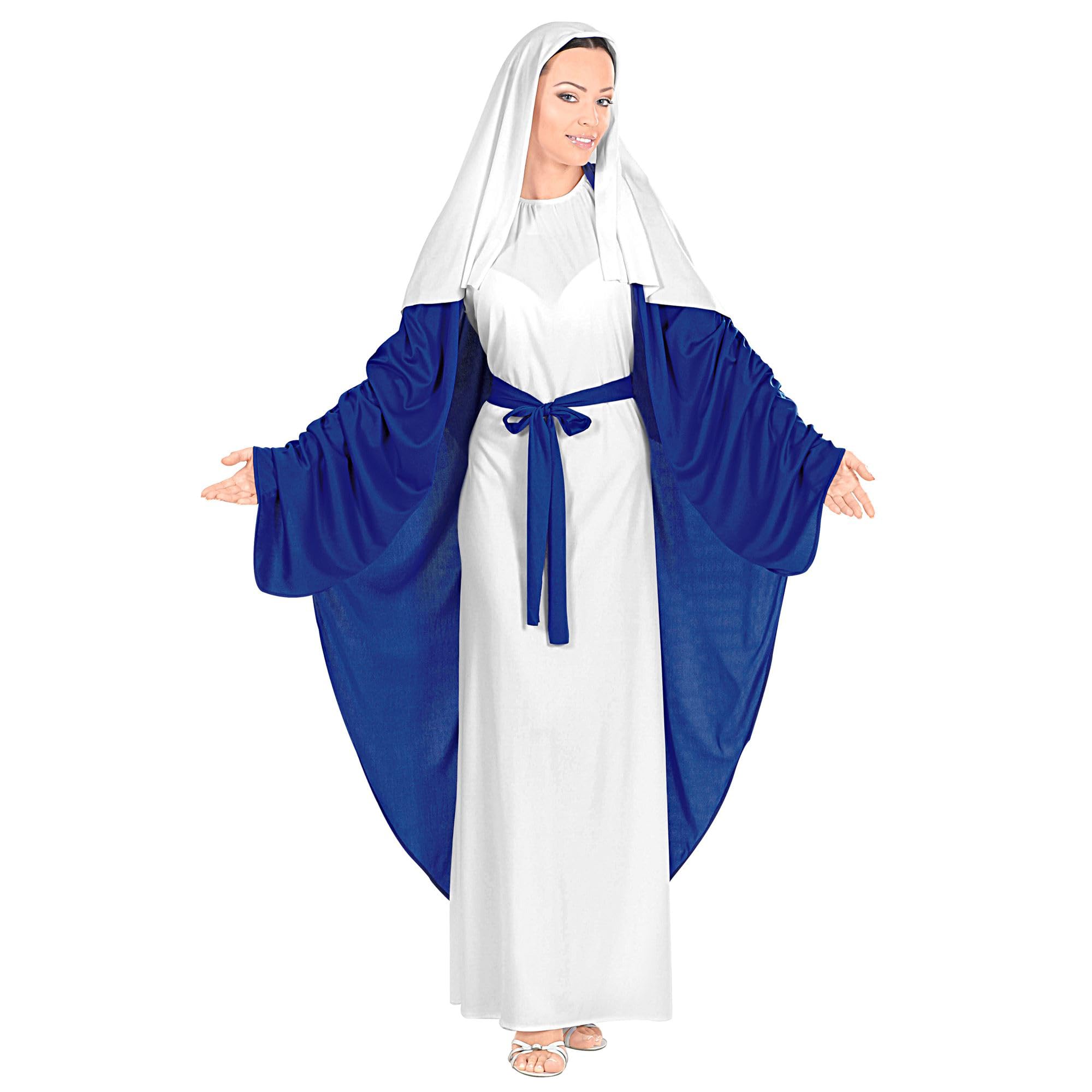Widmann W MILANO Party Fashion - Saint Mary Costume, Dress, Nativity Play, Christmas, Fancy Dress Costumes