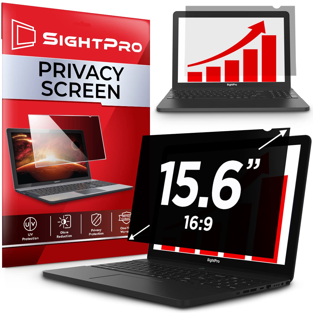 Mua 15.6 Inch 16:9 Laptop Privacy Screen Filter - Computer Monitor ...