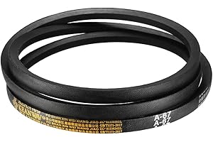 uxcell A67 Drive V-Belts 67" Inner Length 13mm Width 8mm Thick JIS Standard A-Section Rubber Drive Transmission Belt