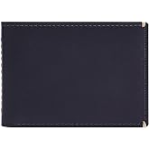 Fossil Men's Wallet, Westover Leather Front Pocket Wallet for Men, Insignia Blue