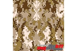 MYDIPKIT Water Transfer Printing Film - Hydrographic Film - Hydro Dipping - Tan and Brown Digital Camo - MC-821