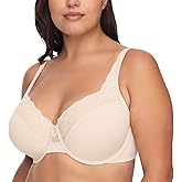 Olga Women's Plus Size Cloud 9 Underwire Contour Lace Bra