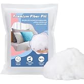 ZXIIXZ 1.8oz Polyfill Stuffing, Fiberfill Stuffing for Stuffed Animals | (1.8oz-1.87 lb) Polyester Fiberfill Premium Polyfill for Pillows, Filler Quilt Couch Cushion, Filling for Crafts