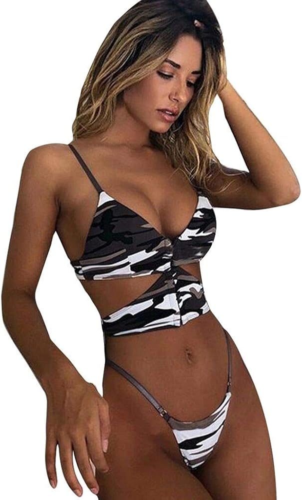 ropa interior camuflada para mujer