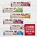 goodnessKNOWS Peach, Cherry, Almond & Dark Chocolate Gluten Free Snacks Square Bars 12-Count Box