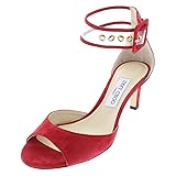 JIMMY CHOO Womens Moscow Suede Heels Evening