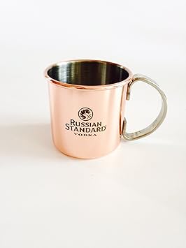 Russian Standard Vodka Design Kupfer Becher, Tasse, Moscow Mule Becher