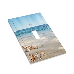 Wpshijia Light Switch Cover Plate Summer Beach