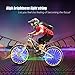 Bodyguard Bike Wheel Lights, Automatic and Manual Lighting, Waterproof Bicycle Wheel Light String, Ultra Bright LED (1Pack) with Batteries Included!