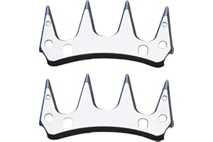 MAWAER 4-Point Universal Replacement Shearing Blades, Compatible with Oster, GDJOB, TAKEKIT, BEETRO, Dragro, Lister, Heiniger Sheep Clippers 440C Materials