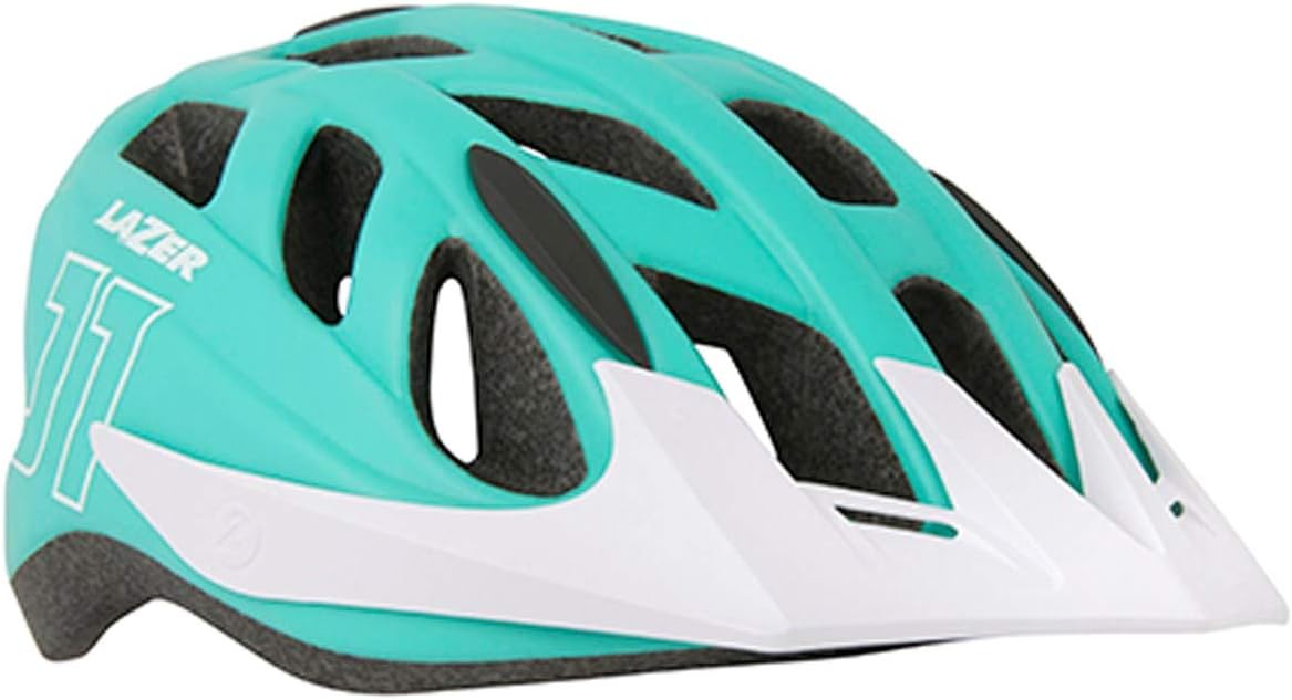 mint green bike helmet