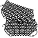 Zone Tech Double Strung Wooden Beaded Ultra Comfort Massaging Seat Cover - Classic Black Premium Quality Massaging Car Seat Cover for Stress Free All Day (2 Pack)