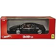 Ferrari 348 TB Black 1/18 Diecast Car Model by Hot Wheels