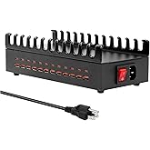 300W Charging Station for Multiple Devices, ALI SEA 24 Port USB C Fast Charging Station, Multi Device Charger Station Organizer Compatible with Cellphone, Tablet, Kindle, iPhone iPad and More