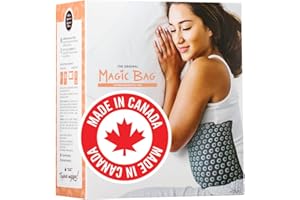 The Original Magic Bag Signature Edition Heating Compress, Hot/Cold Therapy for Stomach and Lower Back Pain Relief, Cordless 