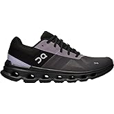 On Men's Cloudrunner Sneakers, Iron/Black, 10.5 Medium US